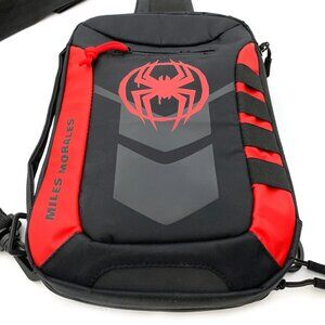 MARVEL Spider-Man Across The Spider-Verse Miles Morales Sling Bag Hot Topic Excl